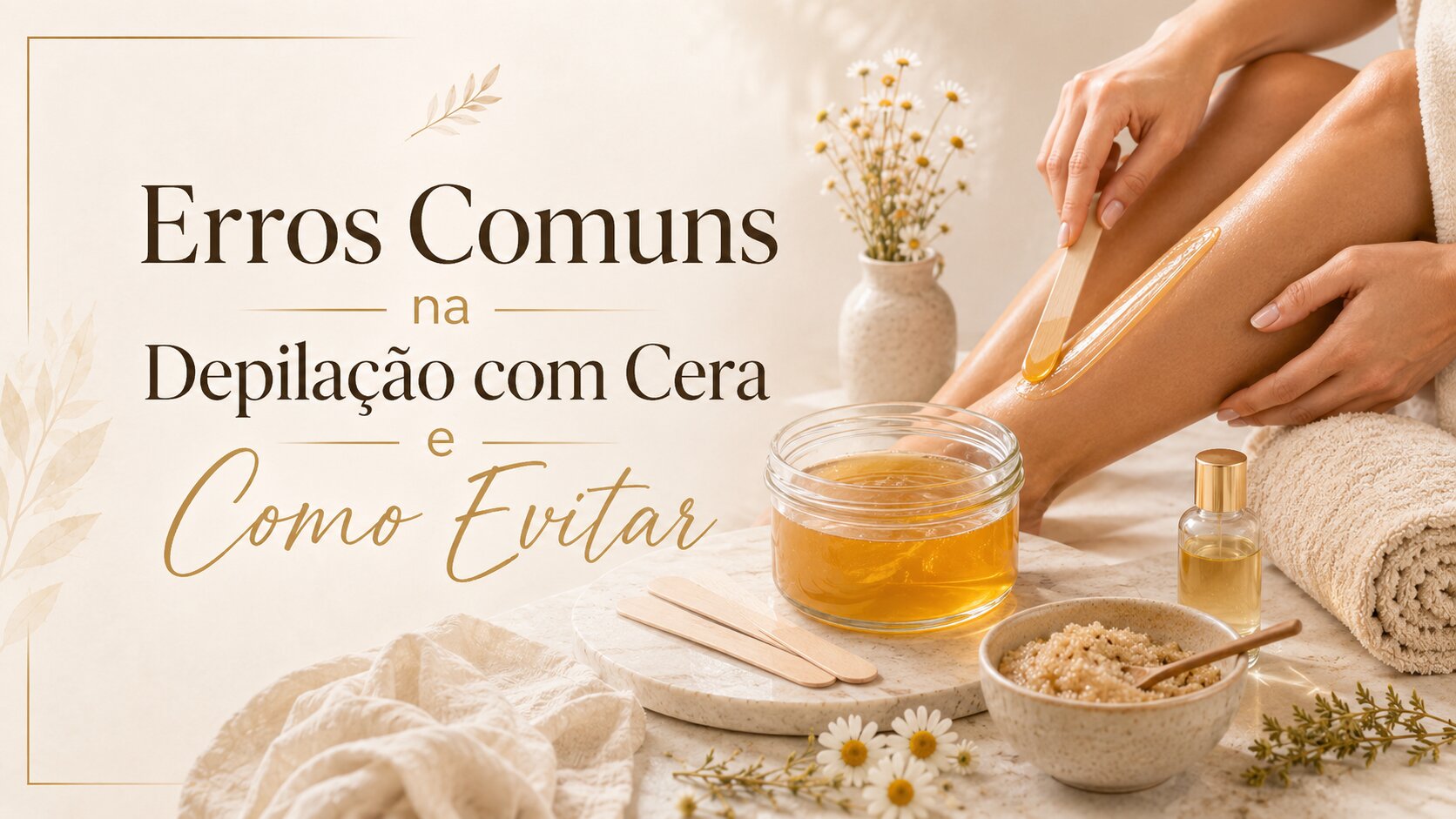 Erros Comuns na Depilação com Cera e Como Evitar